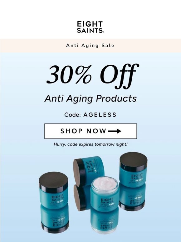 Anti Aging Sale!