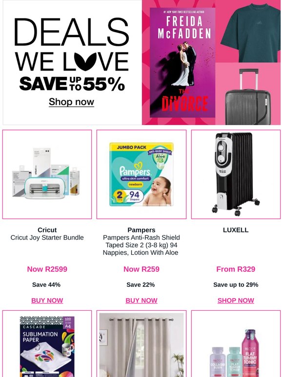 ⭐ Save up to 55% on Deals We Love