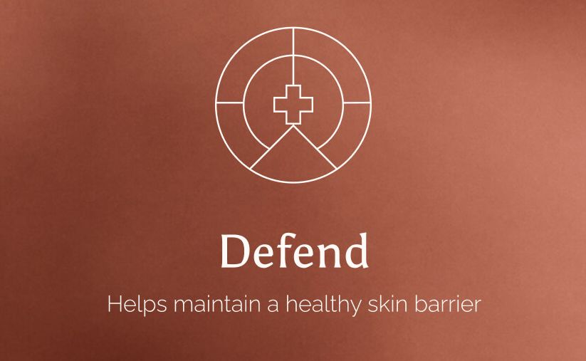 Defend - Helps maintain a healthy skin barrier