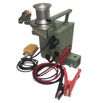 Endurance Marine Tugger 2 Portable 12 Volt DC Capstan Winch, With Moving Fairlead, 2000-Lb. Pulling Capacity, 26ft. Wiring Harness, Model# ETUG2-FL26