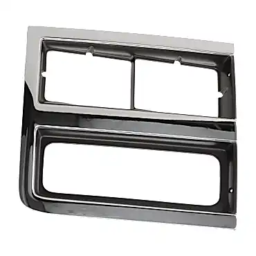 Replacement Passenger Side Headlight Door, Chrome