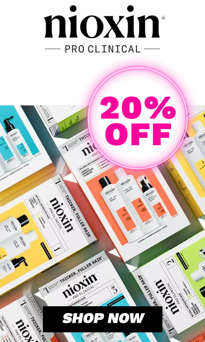 Save 20% on NIOXIN