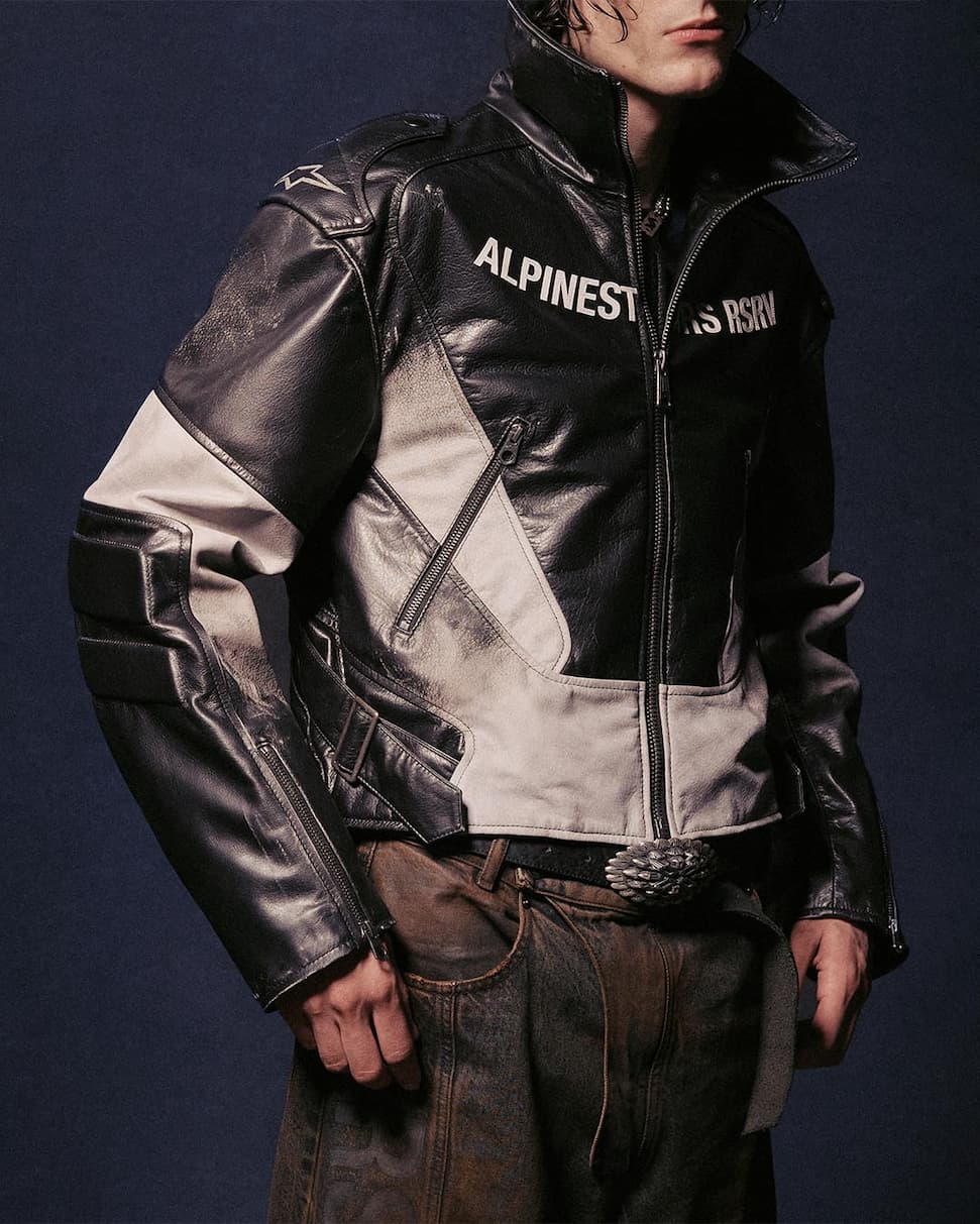 RSRC CLUBBER LEATHER JACKET
