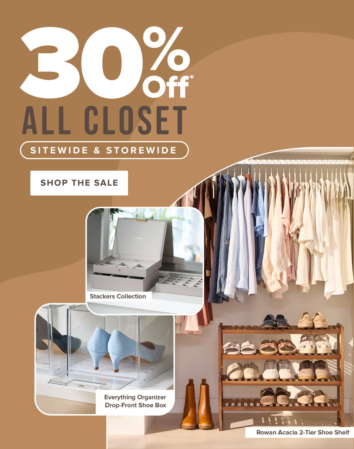 30% Off All Closet Sitewide & Storewide - Shope The Sale