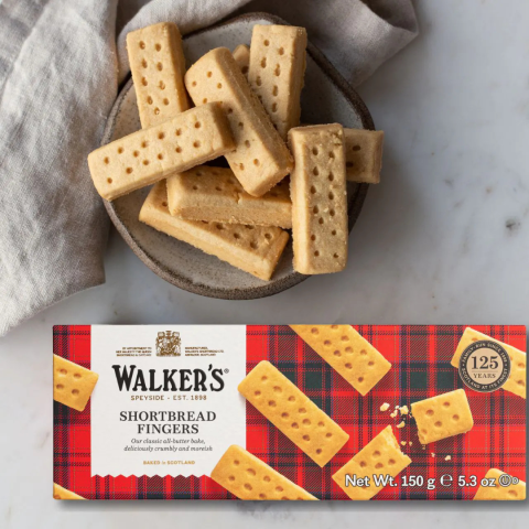 Walkers Pure Butter Shortbread Box 250g