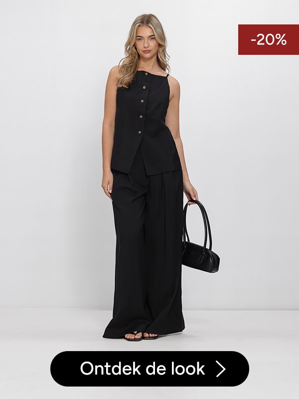 Zwarte Withblack tops