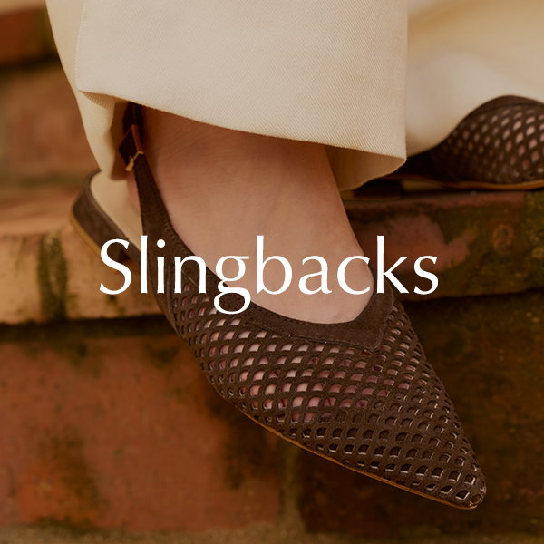 Dames hakken slingbacks