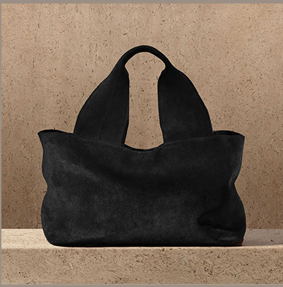 SUEDE TOTE