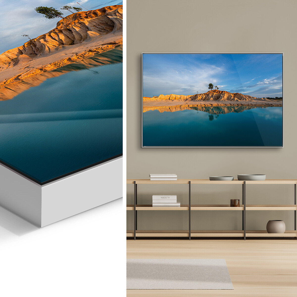 Foto in ArtBox aus Aluminium