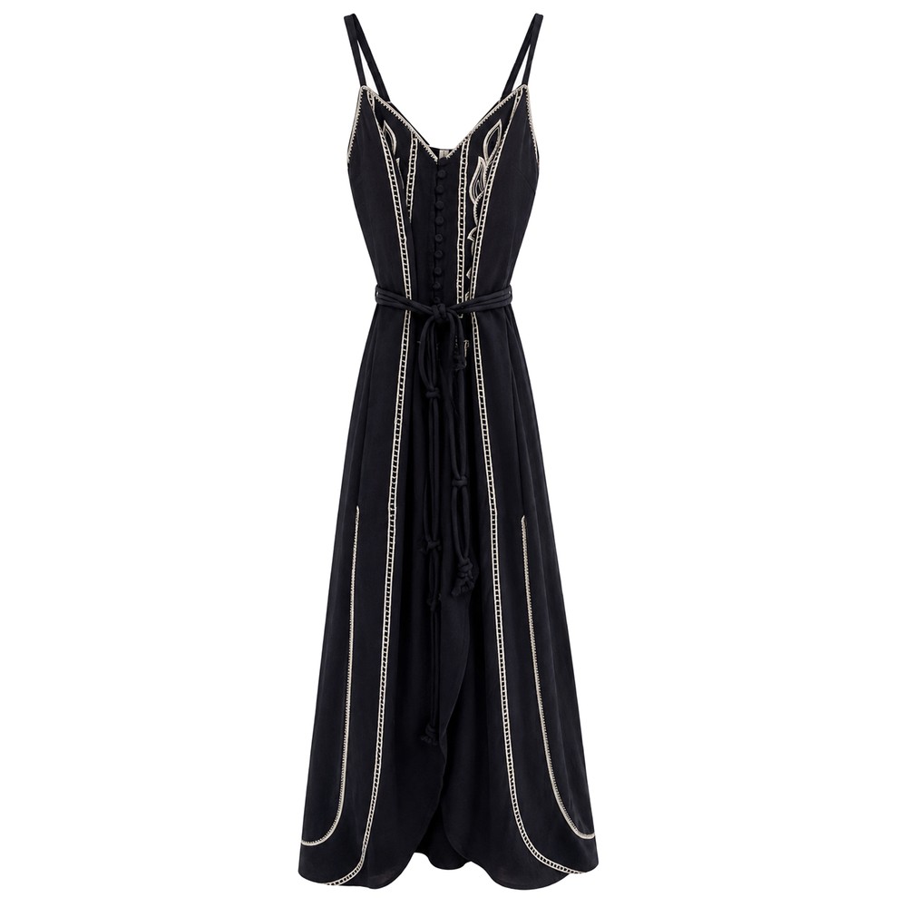 Image of Yalker Dress - Black Papyrus