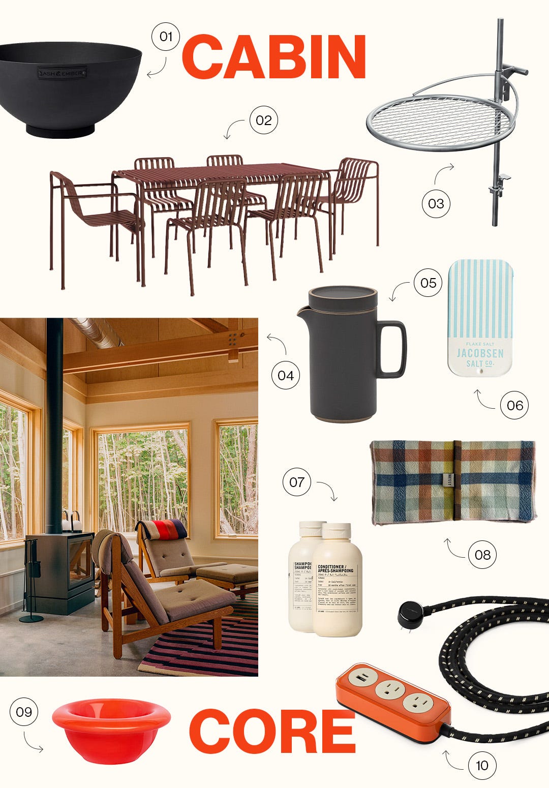 Cabin decor and furniture picks