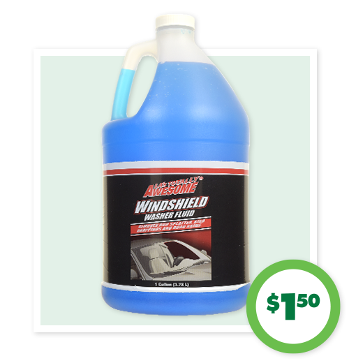 $1.50 Summer Blend Windshield Washer Fluid, 1-gal.