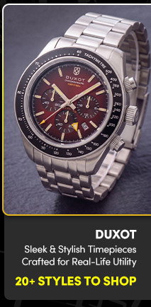 DX-2072-33  DUXOT | Sleek & Stylish Timepieces Crafted for Real-Life Utility