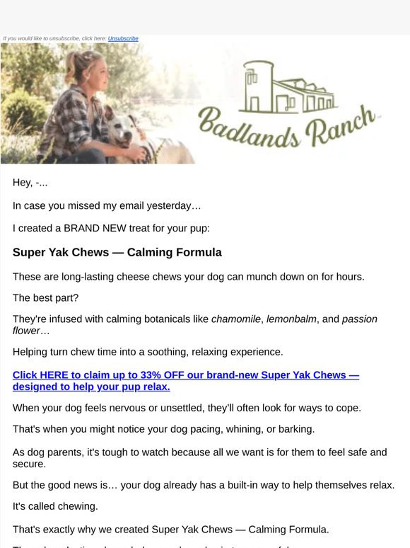 Our NEW yak chews are going fast!