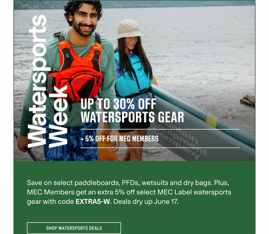 Watersports deal