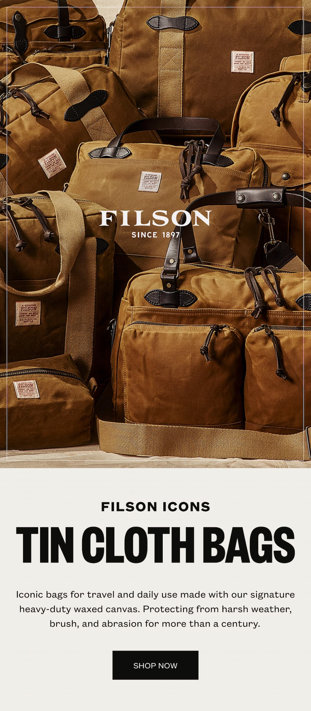 Tin Cloth Bags