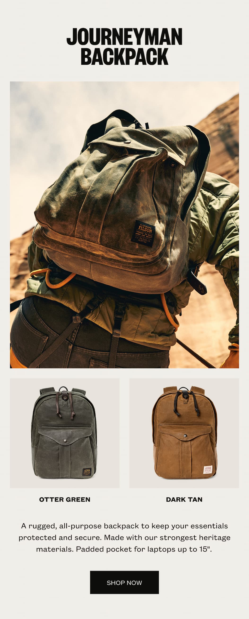Journeyman Backpack