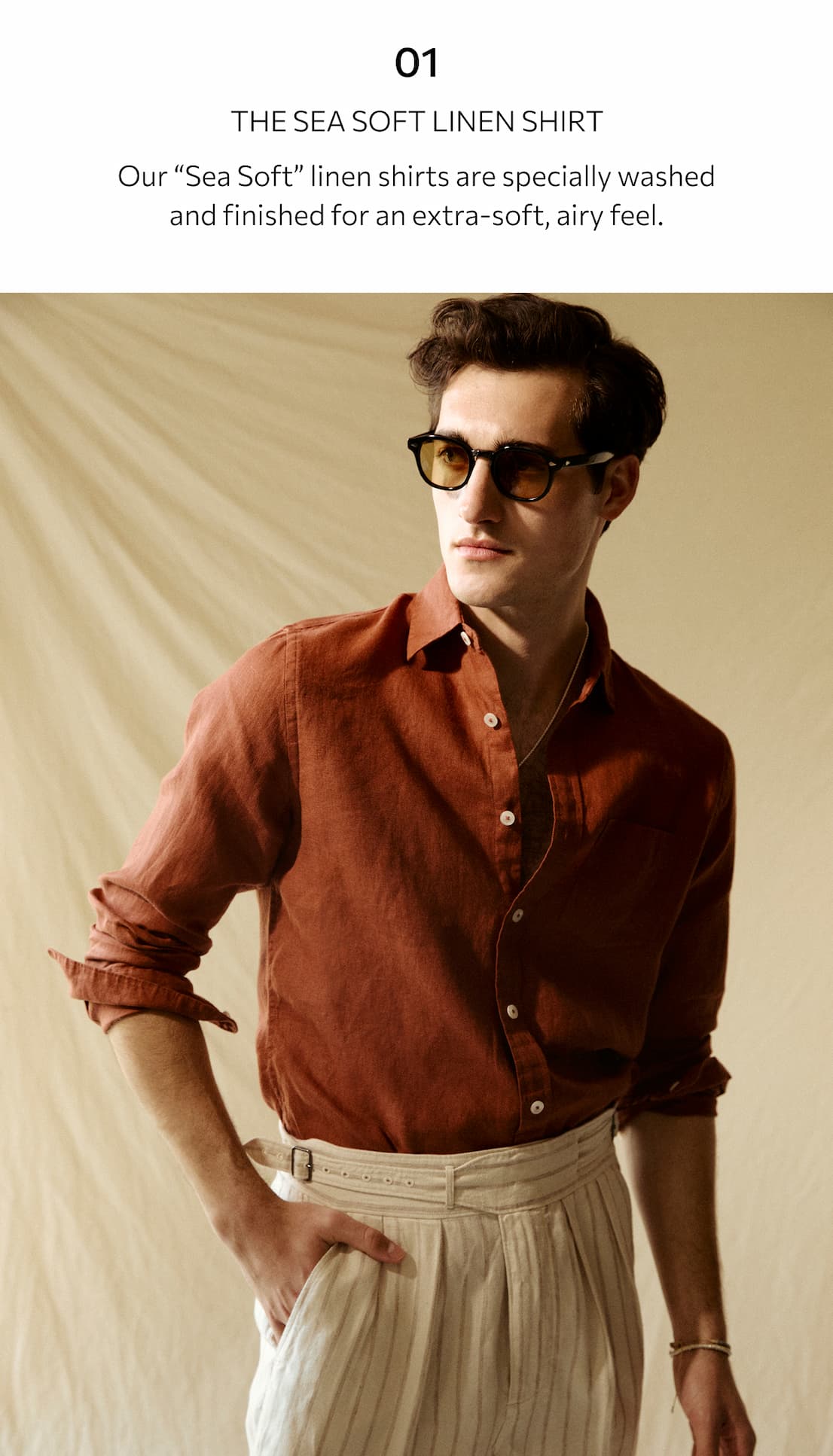 Sea Soft Linen Shirt