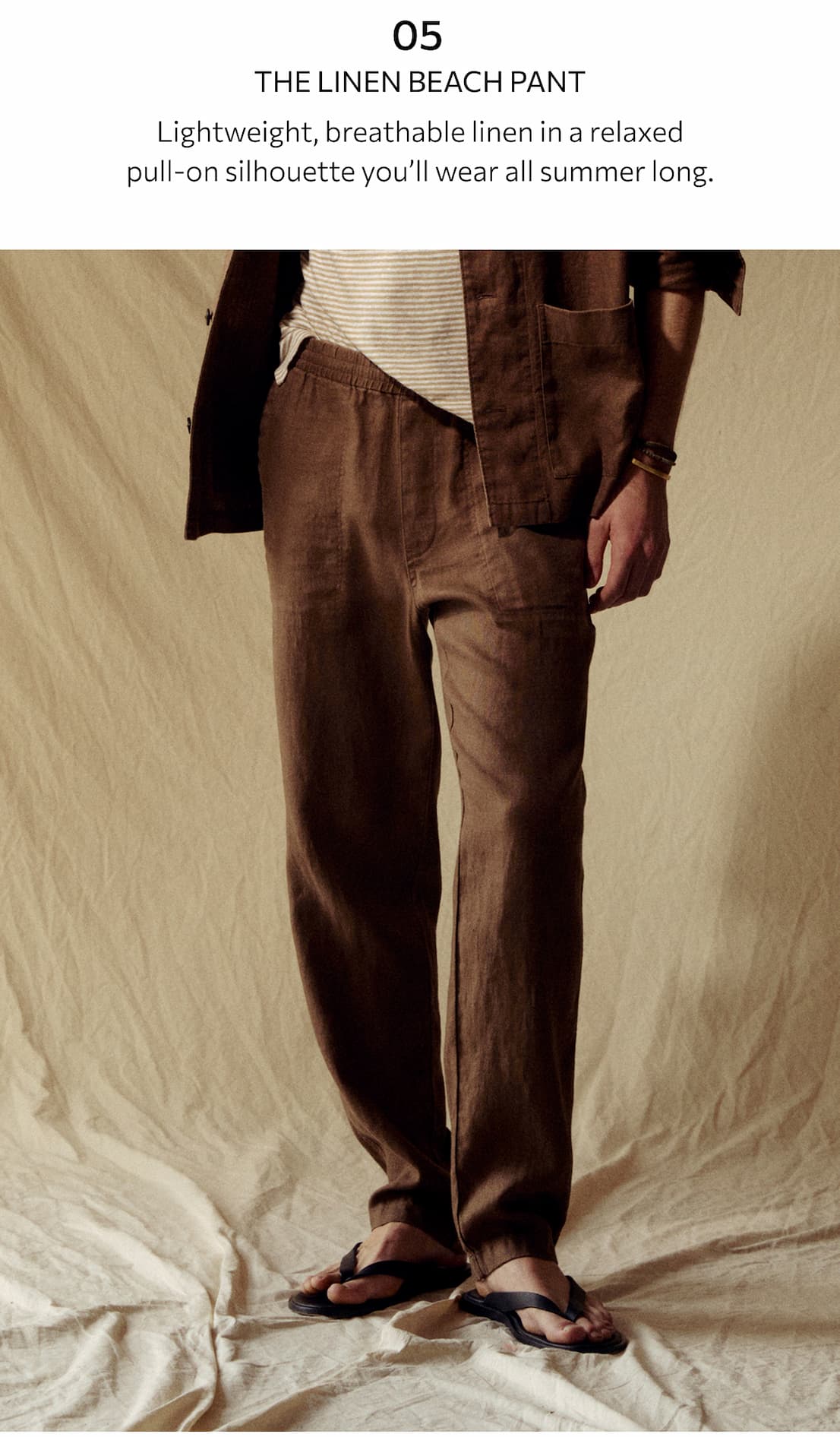 The Linen Beach Pant