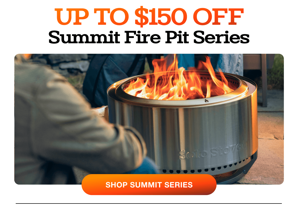 Summit Smokeless Fire Pit Series