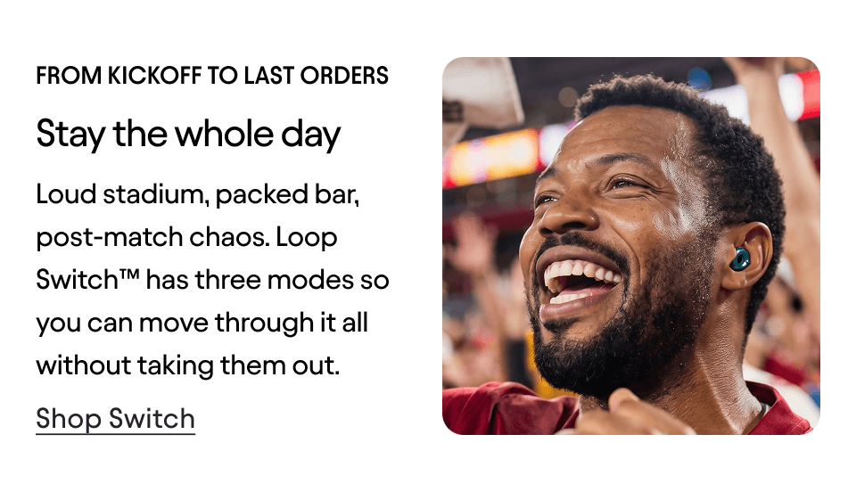 From kickoff to last orders