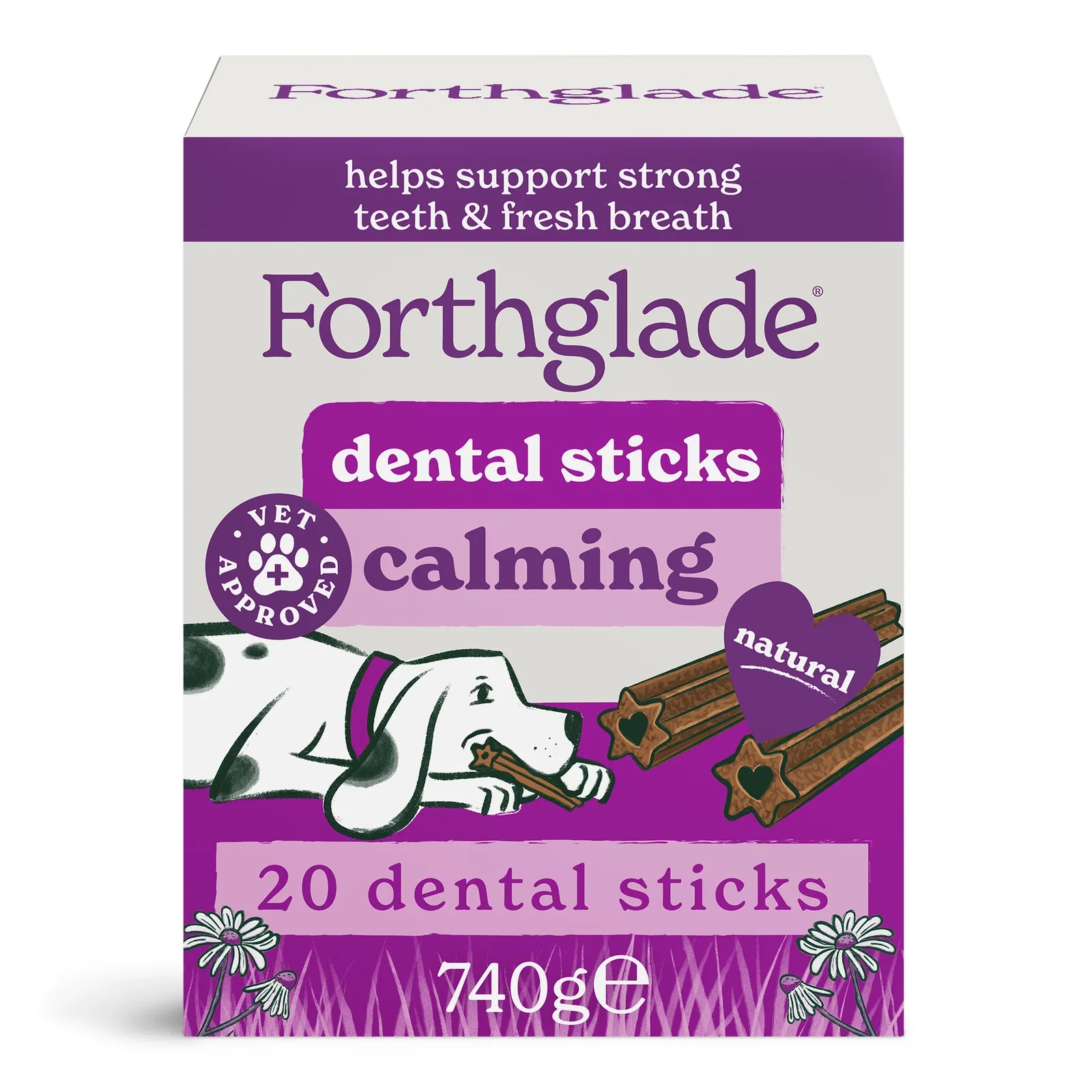 Image of Calming Dental Sticks for Dogs (20 x Sticks)