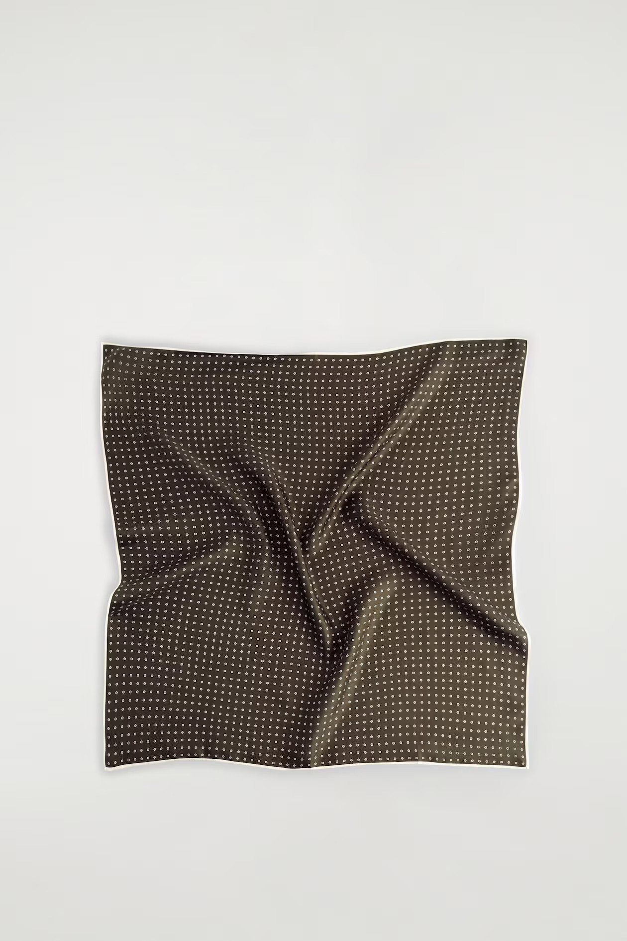 Polka-Dot Silk Scarf, £35