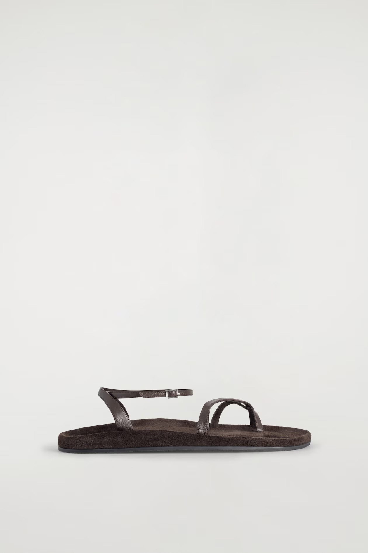 Minimal Leather Sandals, £95