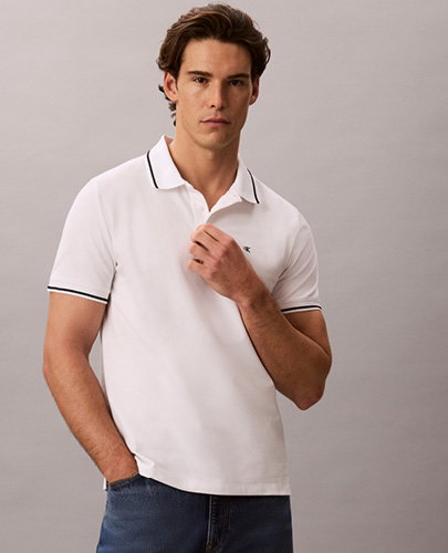 COOLING TIPPED COLLAR POLO
