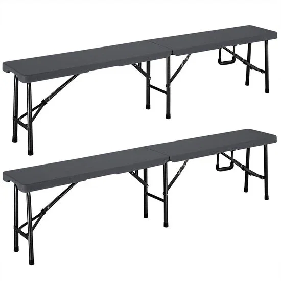 Image of Casaria Set van 2 Bierbanken