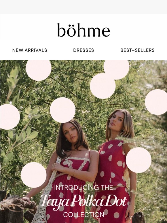 Summer Starts with Polka Dots