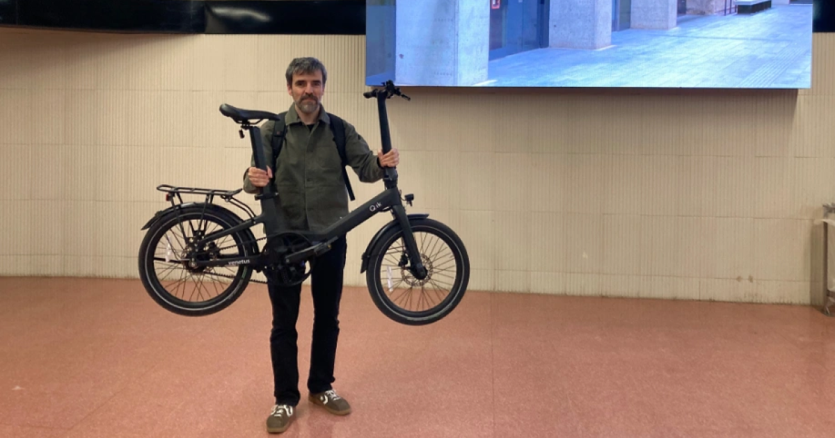 Q.ik Venetus — The lightest folding carbon e-bike for city life