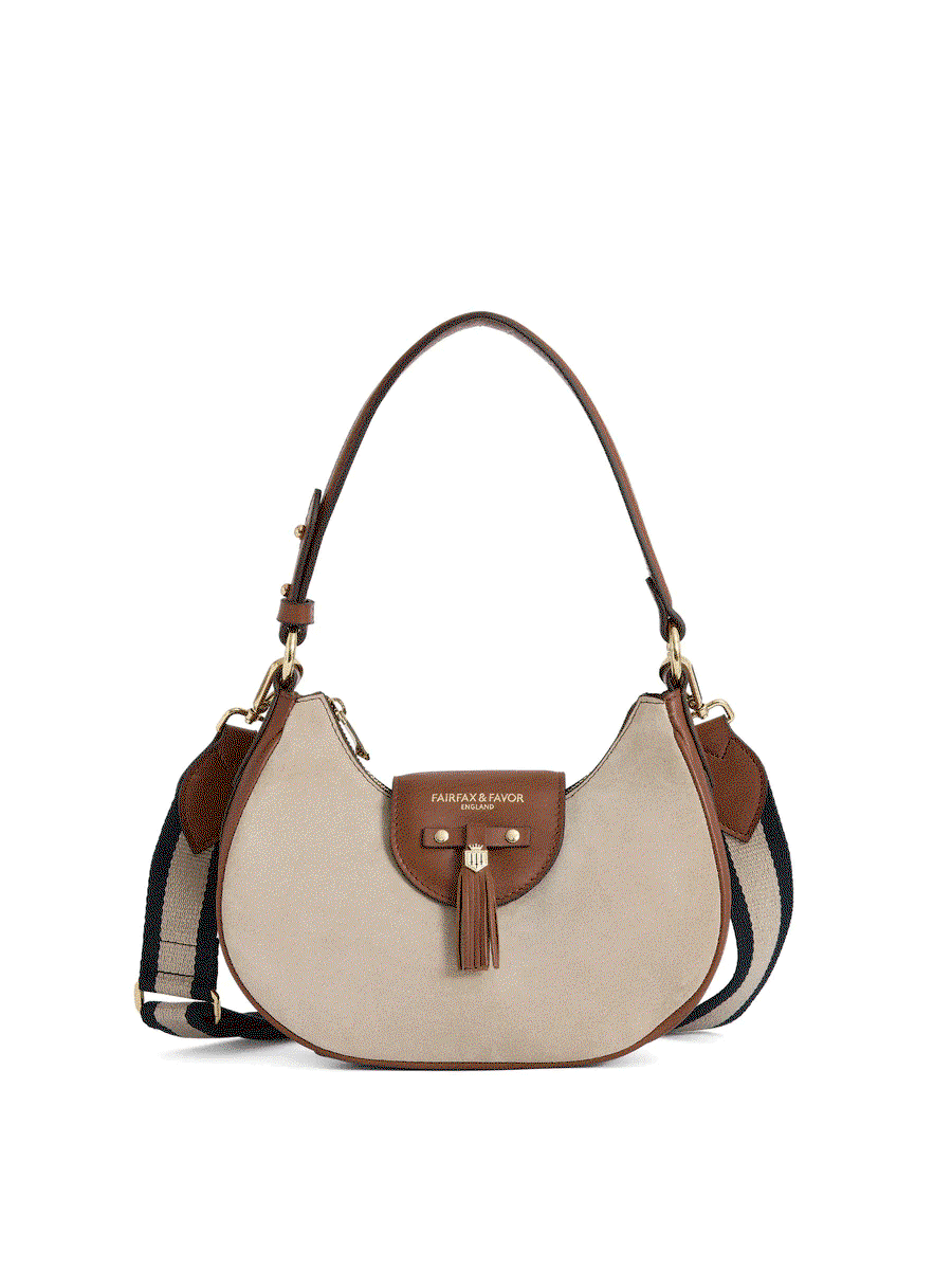 Windsor Tan & Stone Shoulder Bag
