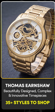 ES-8006-22 Thomas Earnshaw | Beautifully Designed, Complex & Innovative Timepieces