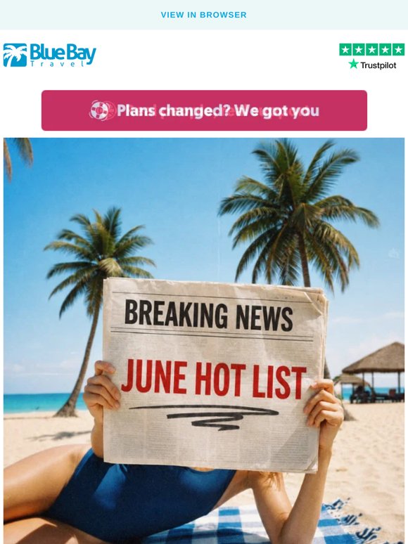 June's Most-Wanted Escapes | From £599pp