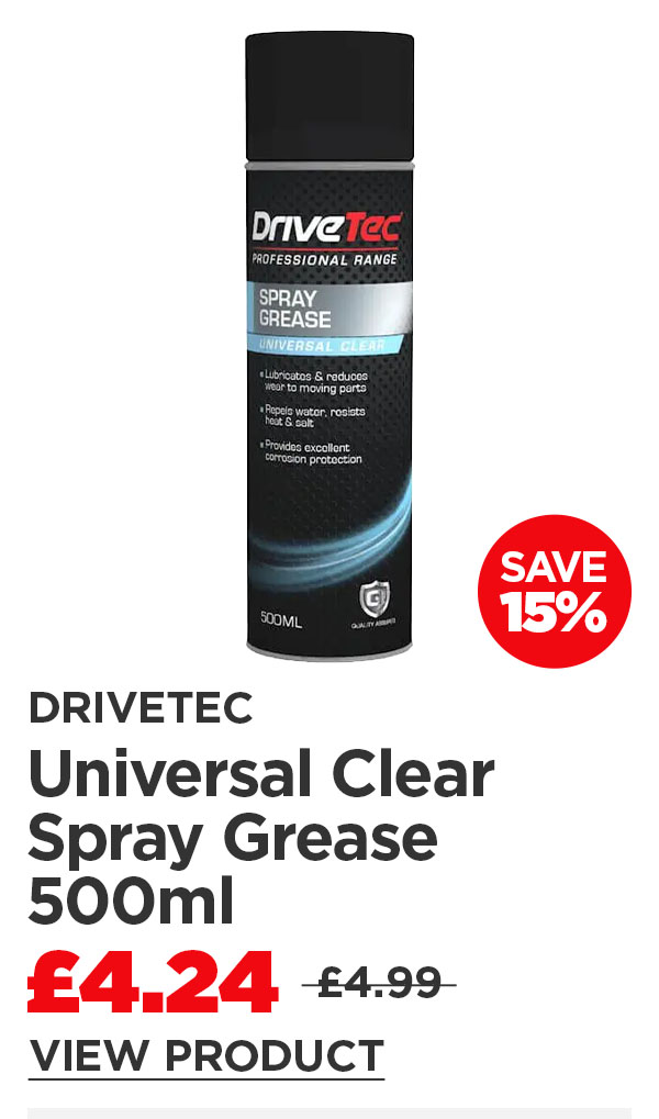 Drivetec Universal Clear Spray Grease 500ml