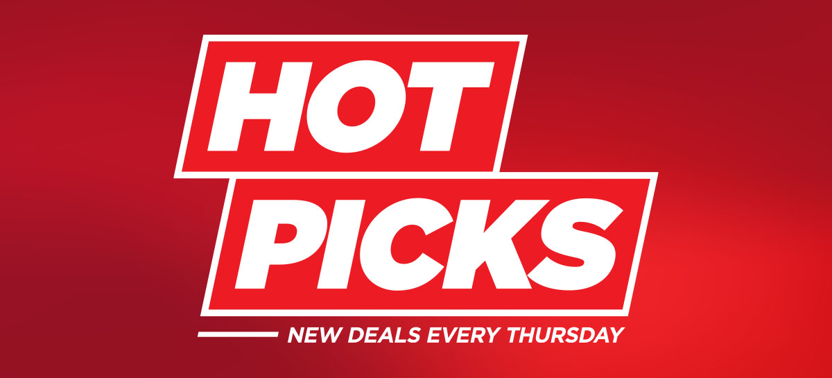 Hot Picks - New Deals Every Thursday