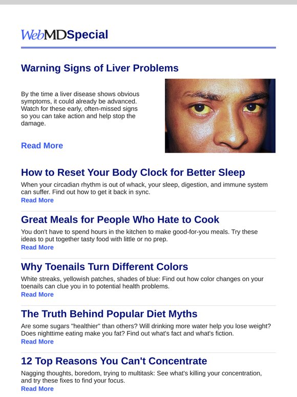 Warning Signs of Liver Problems