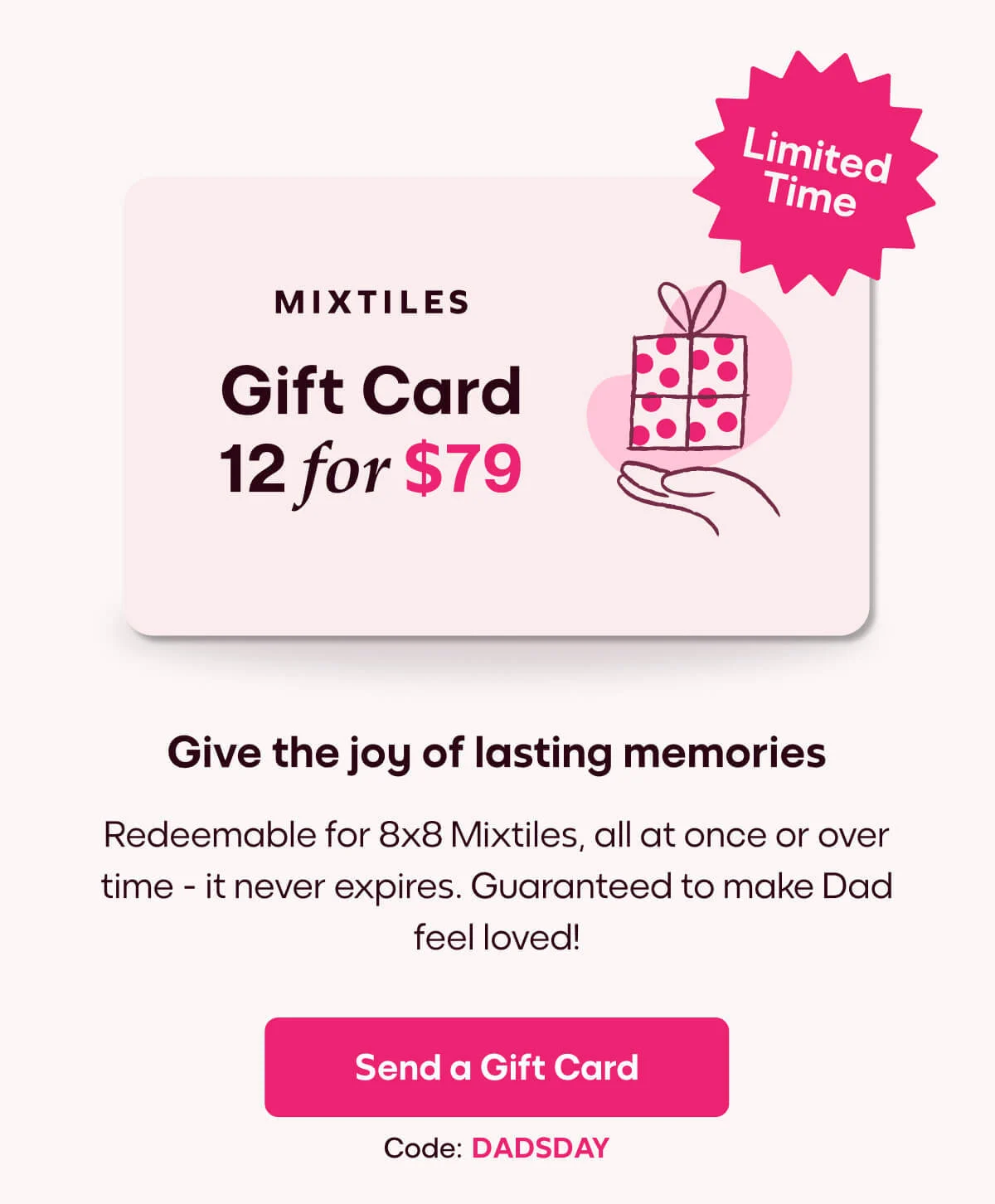 [MIXTILES] Give the joy of lasting memories with Mixtiles. | ORDER NOW