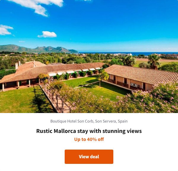 Rustic Mallorca stay with stunning views
