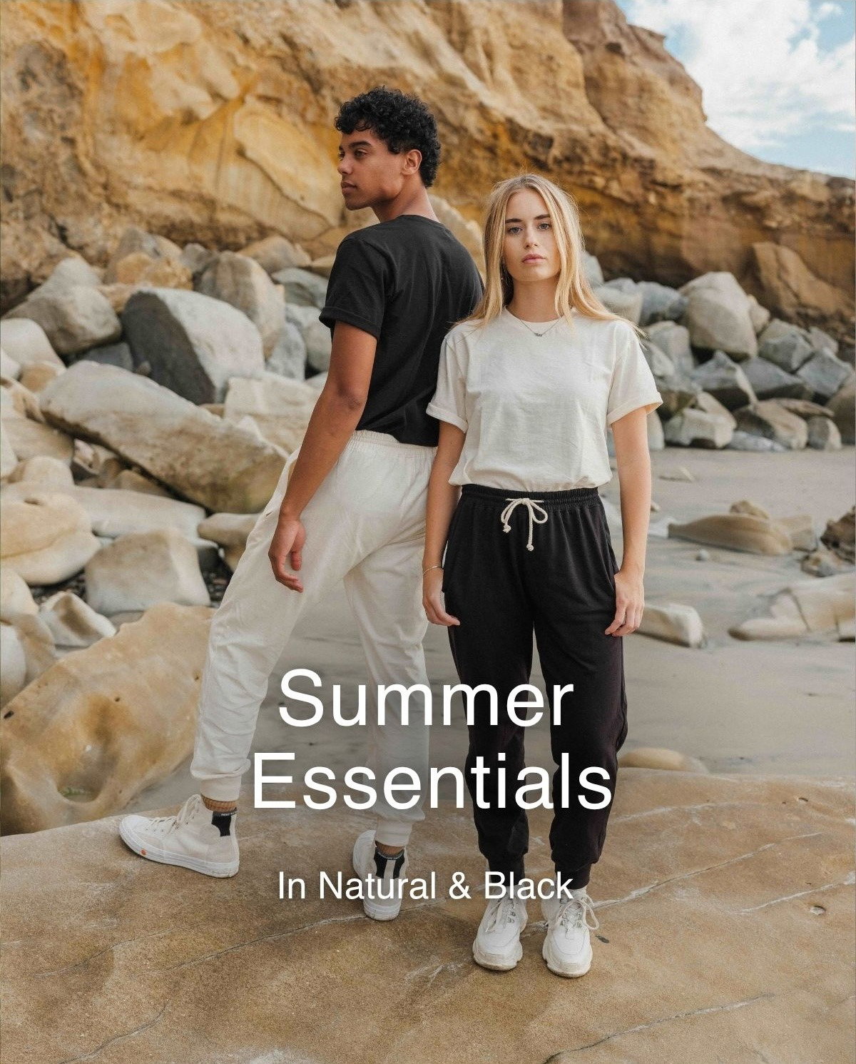 Summer Essentials in Natural & Black