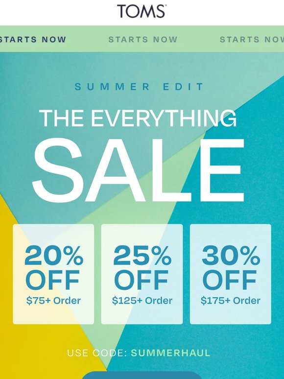 The Everything Sale Is ON 🔥