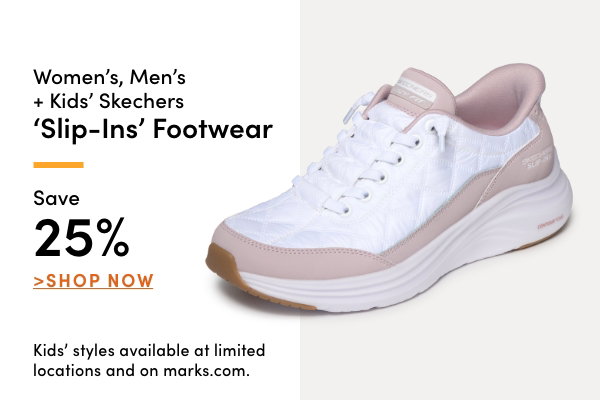 Women's, Men's + Kids' Skechers 'Slip-ins' Footwear Save 25%