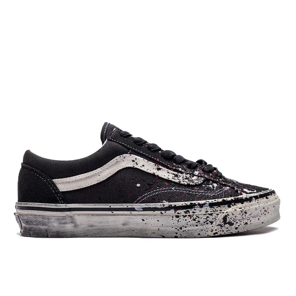 Image of Vans LX Old Skool "Paint Splatter" - Charcoal
