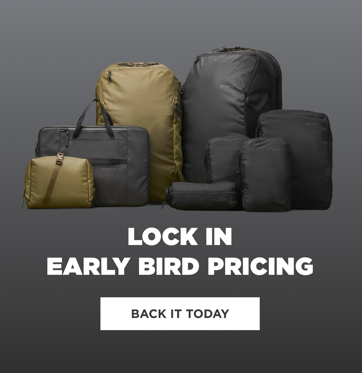 LOCK IN EARLY BIRD PRICING [BACK IT TODAY]