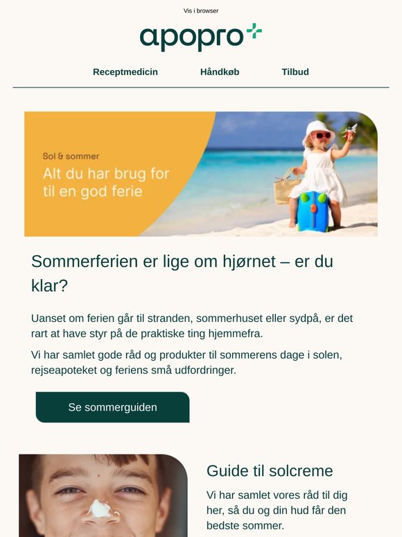 Sommerferien er lige om hjørnet – er du klar?