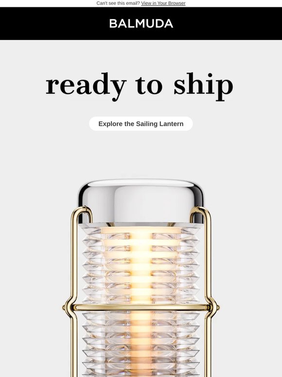 The Sailing Lantern is ready