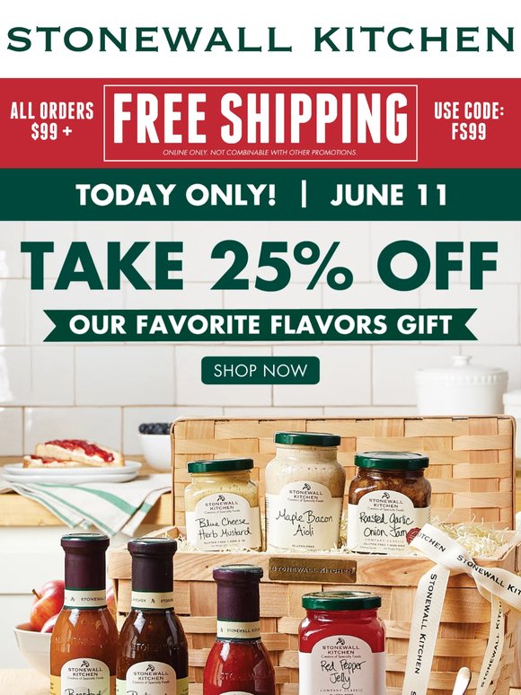 For the Dad with Great Taste: 25% OFF Our Favorite Flavors Gift (Today Only!)