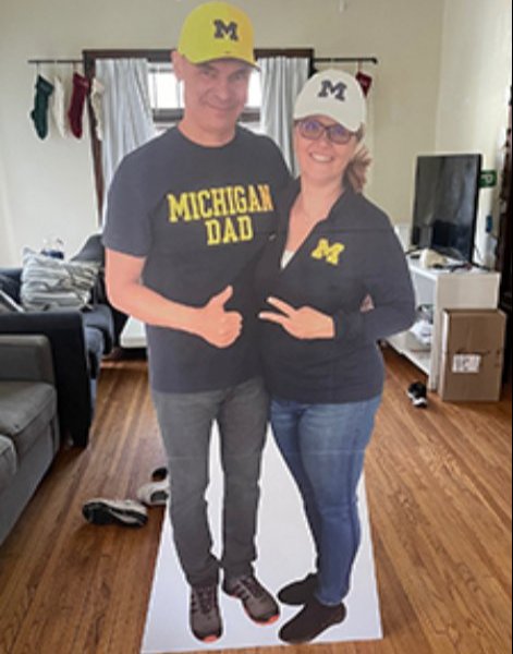 Father's Day College Standee