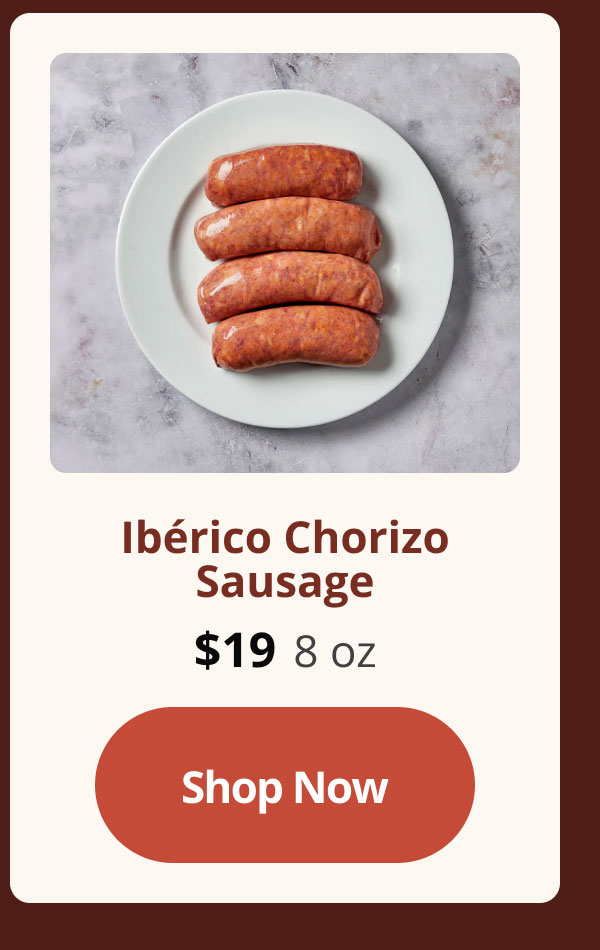 iberico chorizo sausage